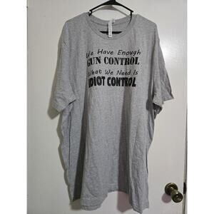 XXX-Large - men’s Gun control Shirt Short Sleeve #E86e